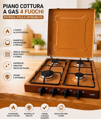 Fornello larel cucina gas - larel,