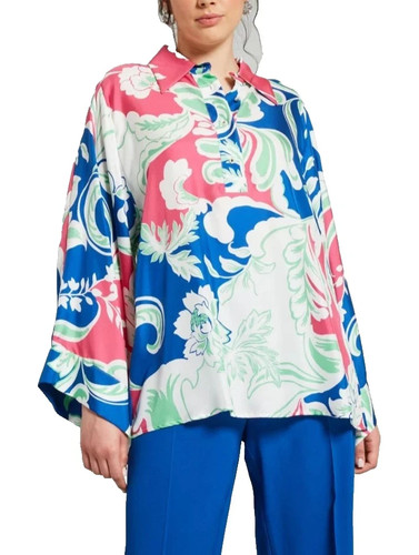 Max mara camicia in - , seta