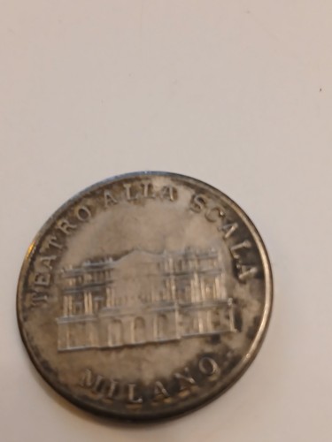 Medaglia teatro alla scala - medaglia,