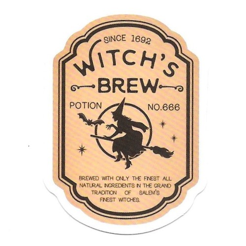 Adesivo brew streghe pozione - brew,