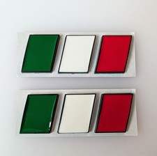 2 Distintivi Bandiera Italia