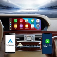 Autoradio 10,25" GPS Carplay per Mercedes Benz Classe S W221 NTG3.5 64GB 4G WIFI