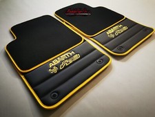 TAPPETINI ABARTH IN PELLE E