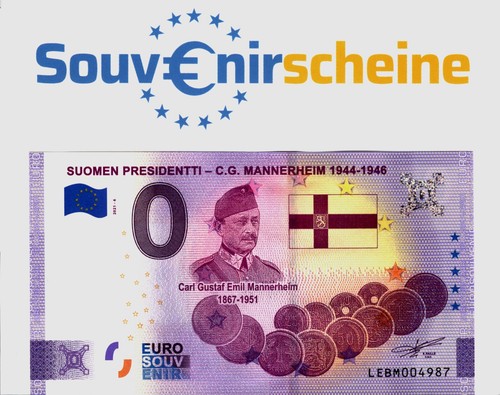 Banconota euro finlandia - 0,