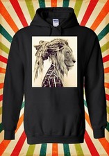 Felpa con cappuccio top Lion