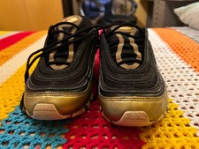 nike air max 97  black gold