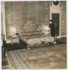 Italia, Roma, Grand Hôtel Vintage silver print,Pronto l' appartamento per