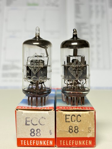 Telefunken ecc88 6dj8 - telefunken, /6dj8