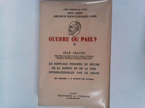 Rene cassin amicorum - cassin,
