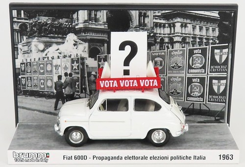 Brumm fiat 600d 1963 - 1/43,