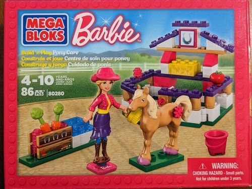 Rara mega bloks barbie build - rara,