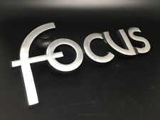 FORD FOCUS LOGO SIGLA EMBLEMA FREGIO STEMMA SCRITTA TARGHETTA BADGE TARGA PLACCA