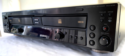 Sony rcd w100 doppio - sony, rcd-w100