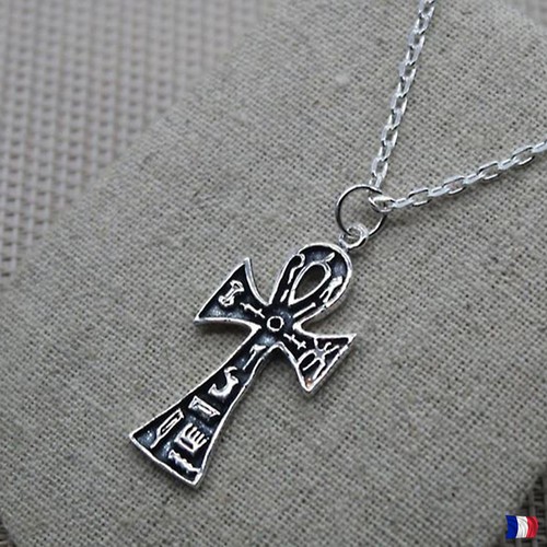 Pendentif ankh argent - argent, 925