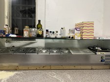 Vetrina frigorifero pizzeria