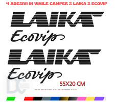 Kit 4 adesivi loghi LAIKA