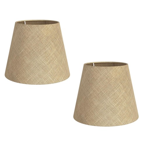 Pezzi paralume lino juta - 2,