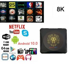 Box android iptv 4k - box,