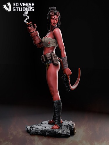 Hellgirl hellboy model - hellgirl,