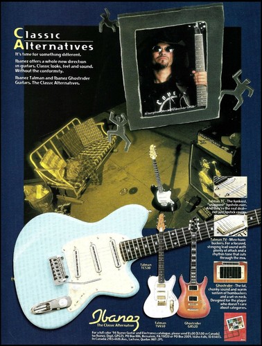 Pubblicità chitarra ibanez - pubblicità,