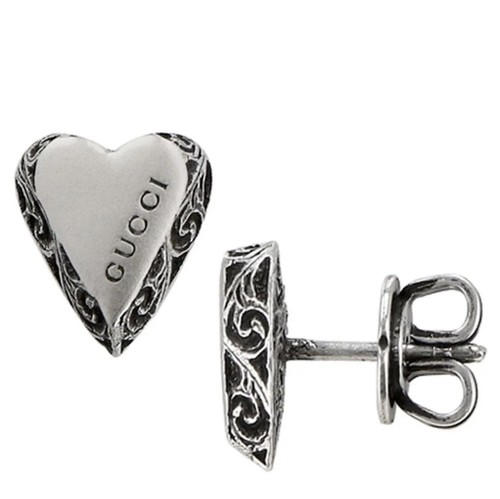 Gucci orecchini perno cuore - gucci, a