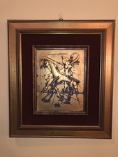 Salvador Dalì Bassorilievo In Oro (tiratura 999)