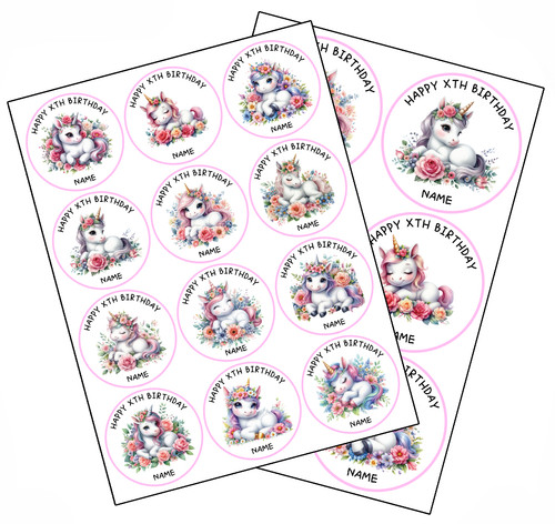 Cupcake cookie topper - cupcake/cookie,