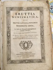 Antico Testo Numismatica 1773