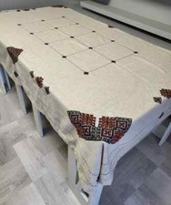 Tovaglia ricamata - Grigio