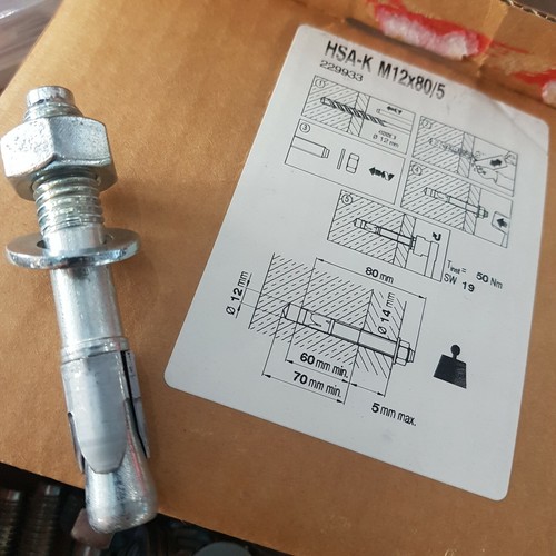 Hilti tassello acciaio - pz.,
