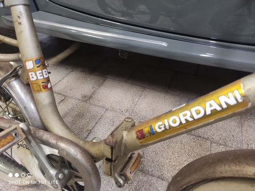 Bici giordani beba - bici, oro