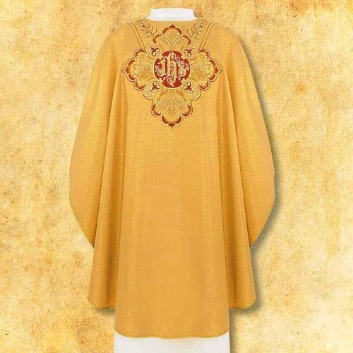 Casula ricamata vaticano - ricamata, "vaticano"