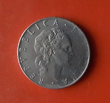 50 LIRE 1964 ERRORE - LETTERE