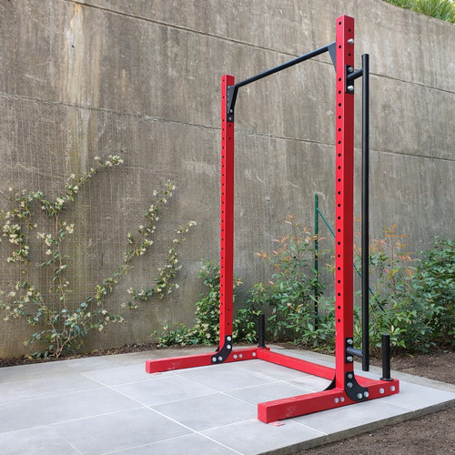 Half rack squat - half, power