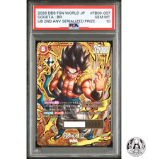 Carta Dragon Ball PSA10 Gogeta