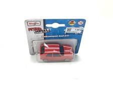 Maisto modellino auto VW Golf GTI rosso 1:64