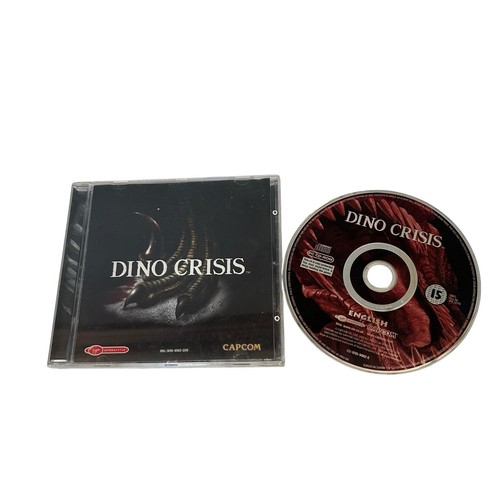 Dino crisis rom - crisis, cd-rom