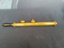 Siringa antica in ottone -