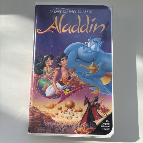 Walt disney aladdin vhs - walt,