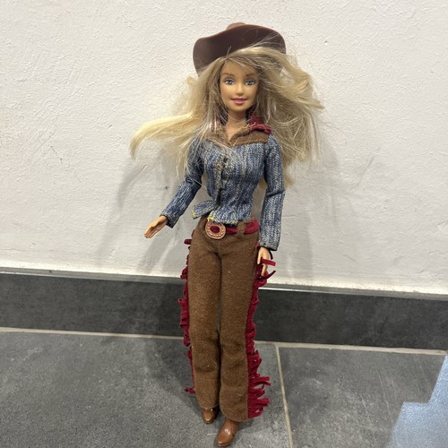 2004 western barbie bambola - western,