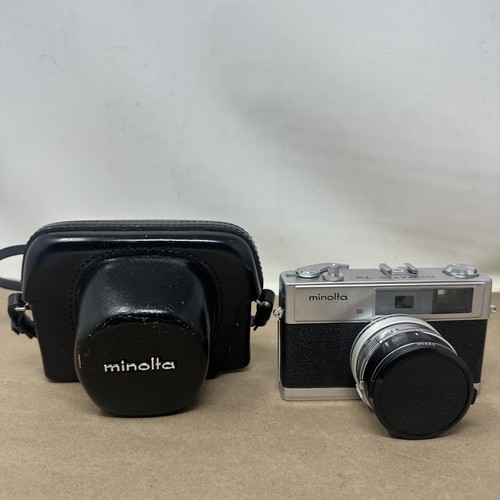 Minolta matic fotocamera - minolta, hi-matic