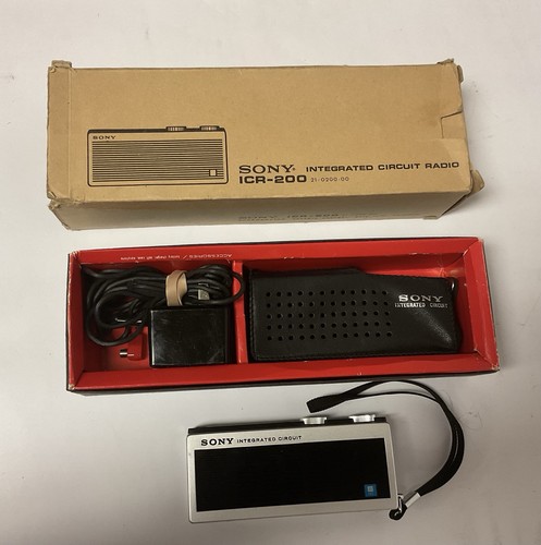 Sony icr 200 radio epoca - sony, -200