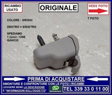 GANCIO ALETTA TENDINA PARASOLE SINISTRO = DESTRO FIAT PANDA 3 mod. 312