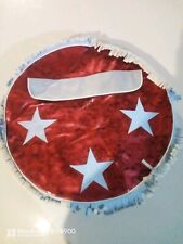 COPRIRUOTA DI SCORTA  Rosso Met 3,50 x 8" Vespa Faro Basso, Struzzo, Vnb, Vbb ..