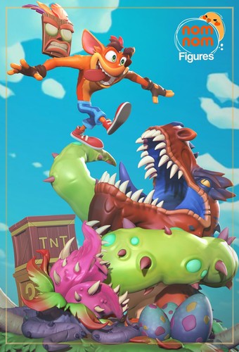 Crash bandicoot modello - crash,