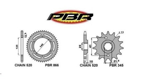 Kit trasmissione pignone - kit,