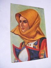 Sassari - Costumi Sardi Orgosolo - spedita f. g. 1958