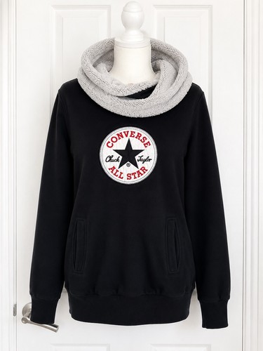 Felpa con cappuccio - , converse