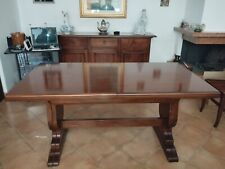 Tavolo castagno massello allungabile da 160 a 340 cm + 5 sedie