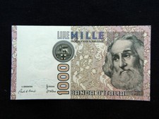 1984 Italy Banknote 1000 lire